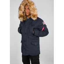 Alpha Industries Winterjacke Polar dunkelblau Herren